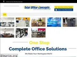 Sites similar to totalofficeconcepts.com