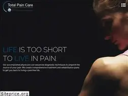 Sites similar to totalpaincarenj.com