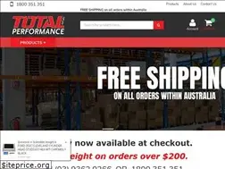 Sites similar to totalperformance.net.au