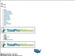 Sites similar to totalprowellness.com