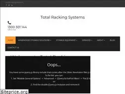 Sites similar to totalracking.com.au