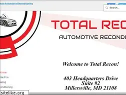 Sites similar to totalreconmaryland.com