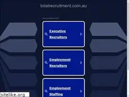 Sites similar to totalrecruitment.com.au