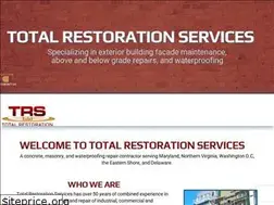 Sites similar to totalrestorationservices.net