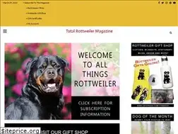 Sites similar to totalrottweilermagazine.com