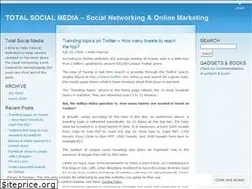 Sites similar to totalsocialmedia.wordpress.com