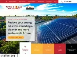 Sites similar to totalsolarsolutions.com.au