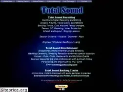 Sites similar to totalsoundrecording.com