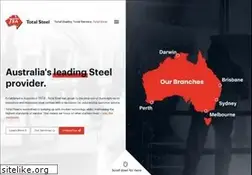 Sites similar to totalsteel.com.au