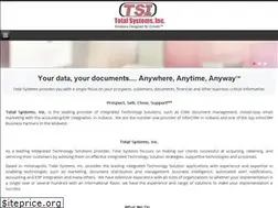 Sites similar to totalsystemsinc.com