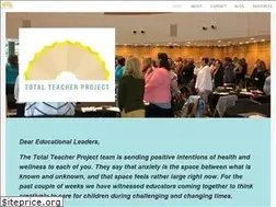 Sites similar to totalteacherproject.com