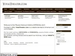 Sites similar to totaltheater.com