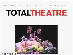 Sites similar to totaltheatre.org.uk