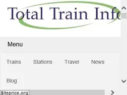 Sites similar to totaltraininfo.com