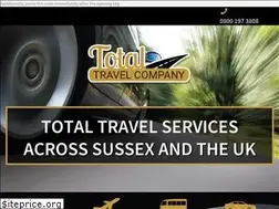 Sites similar to totaltravelcompany.com
