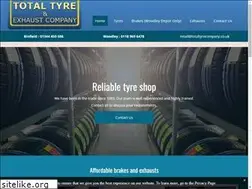 Sites similar to totaltyreandexhaust.co.uk