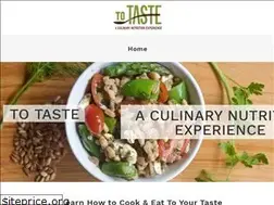 Sites similar to totaste.com