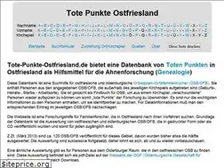 Sites similar to tote-punkte-ostfriesland.de