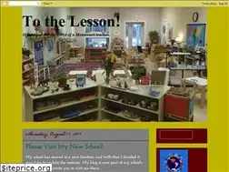 Sites similar to tothelesson.blogspot.com