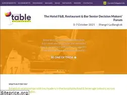 Sites similar to tothetableasia.com