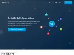 Sites similar to totle.com