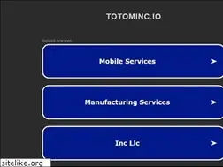 Sites similar to totominc.io