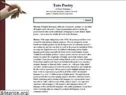 Sites similar to totopoetry.com