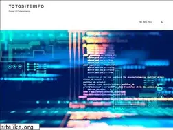 Sites similar to totositeinfo.com