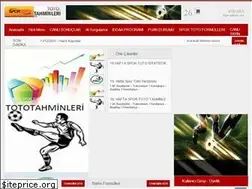 Sites similar to tototahminleri.com