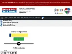 Sites similar to tottontyres.co.uk