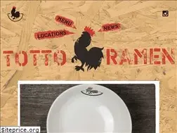 Sites similar to tottoramen.com