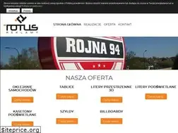 Sites similar to totusreklamy.pl