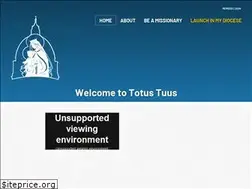 Sites similar to totustuus.church