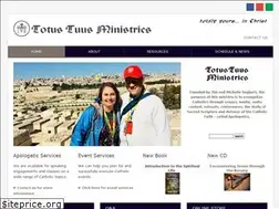 Sites similar to totustuus.com