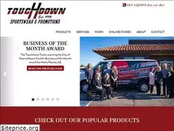 Sites similar to touchdownsportswear.com