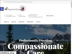 Sites similar to touchofcare.co