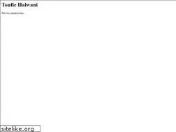 Sites similar to toufichalwani.com