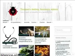 Sites similar to toujoursmoinstoujoursmieux.com