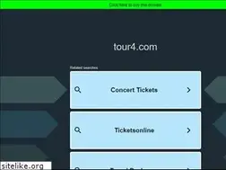 Sites similar to tour4.com