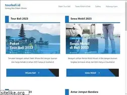 Sites similar to tourbali.id