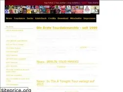 Sites similar to tourdatenarchiv.de