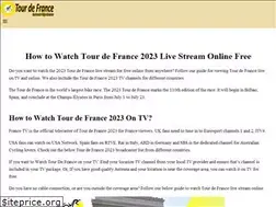 Sites similar to tourdefrancecycles.com