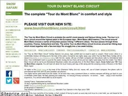 Sites similar to tourdumontblanccircuit.com
