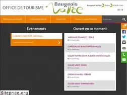 Sites similar to tourisme-bauge.com