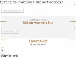 Sites similar to tourisme-maine-saosnois.com