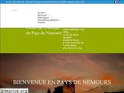 Sites similar to tourisme-paysdenemours.fr