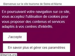 Sites similar to tourisme77.net