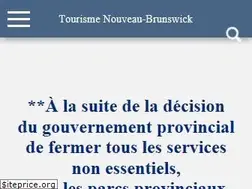 Sites similar to tourismenouveaubrunswick.ca