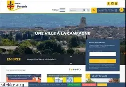 Sites similar to tourismepertuis.fr