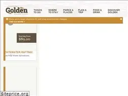 Sites similar to tourismgolden.com